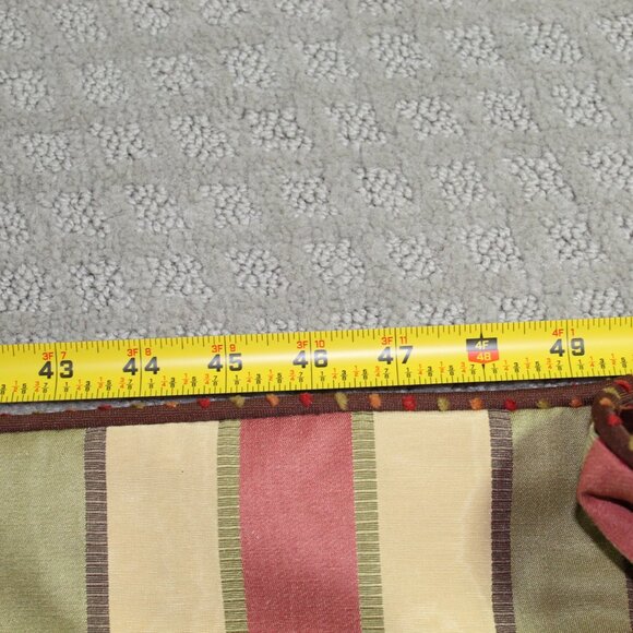 PREMIUM QUALITY Vintage Floral 50"x20" Custom Made Lined Valance - Picture 5 of 6